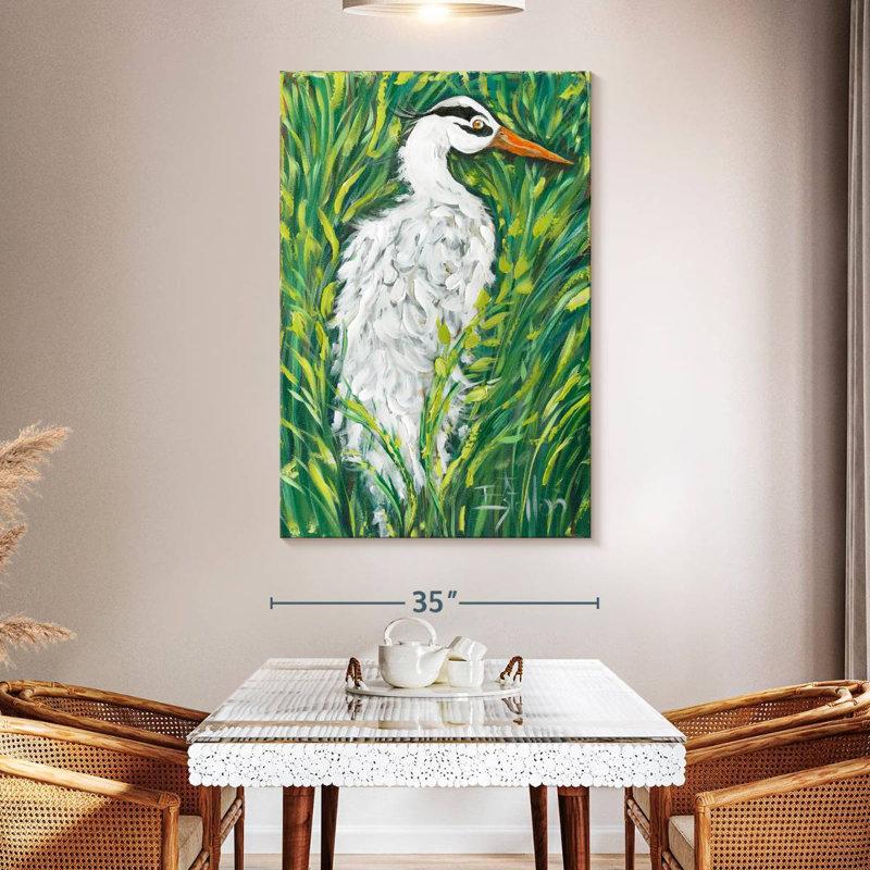 Aigrette blanche moelleuse Brampt, H 51 po x l 34 po