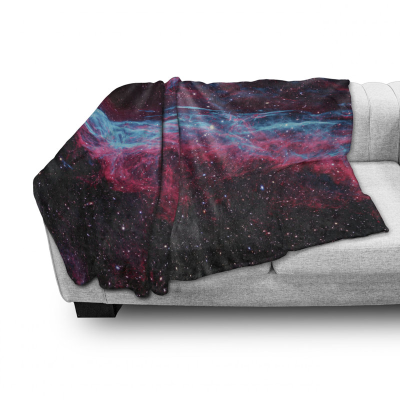 Ambesonne Hand Woven Throw Blanket, 50" W x 60" L