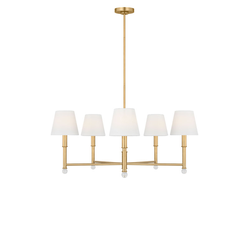 Wendt Chandelier, 5 Lights, 60.38" H x 33.13" W  x 33.13" D