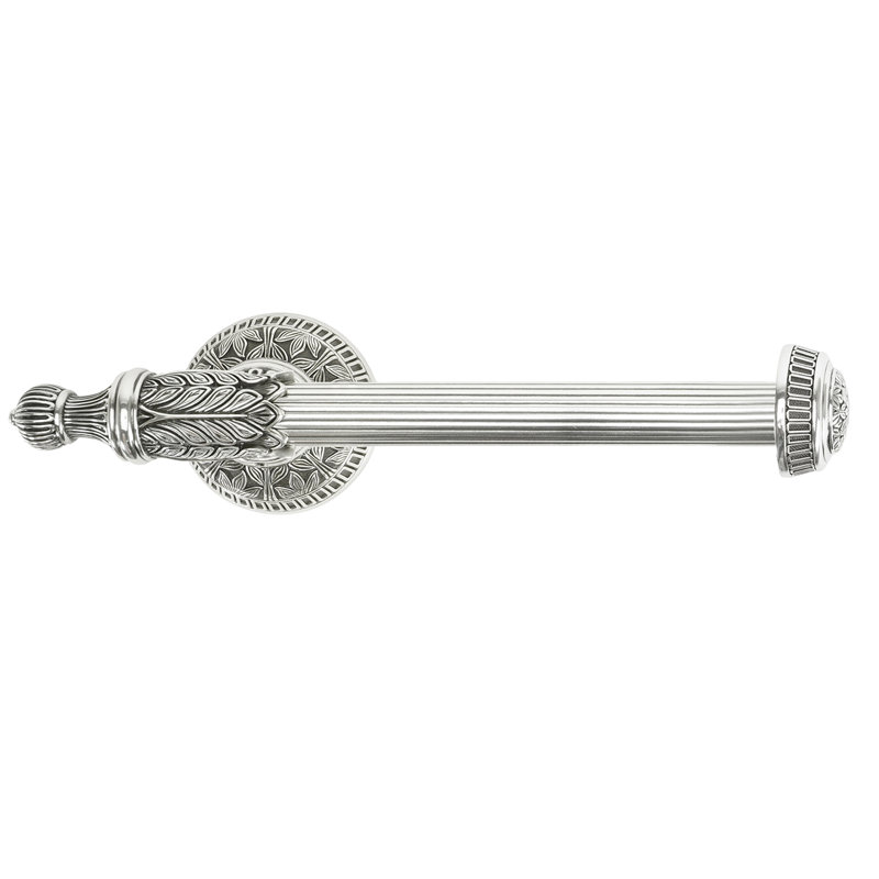 HAMPTON TISSUE BAR RIGHT; SATIN GOLD FINISH, Silver