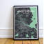 Amsterdam City Map - No Frame Print-653871142