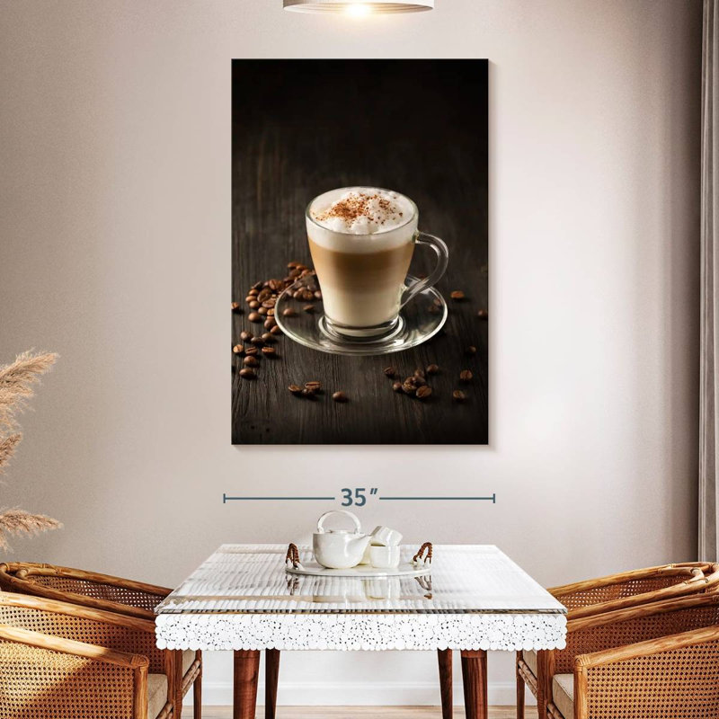 Yarlin Coffee Drink Layers, 51" H x 34" W