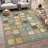 Machine Washable Indoor/Outdoor Chantille ACN2501 Squares Rug-100369938-100369947