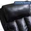 Fauteuil inclinable de salon avec fonction berçante et poche latérale