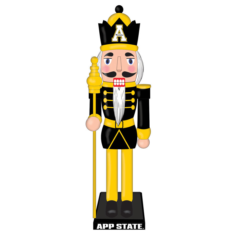 Casse-noisette de table en bois 12 po NCAA , NCA Appalachian State