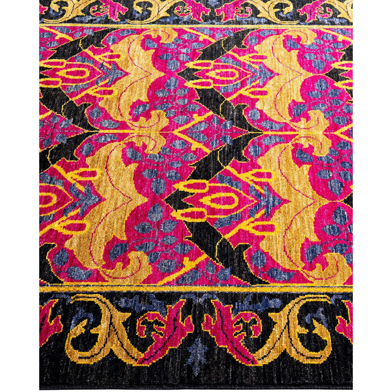 Vladislav One-of-a-Kind 4' 2" x 6' 2" Hand Knotted Area Rug