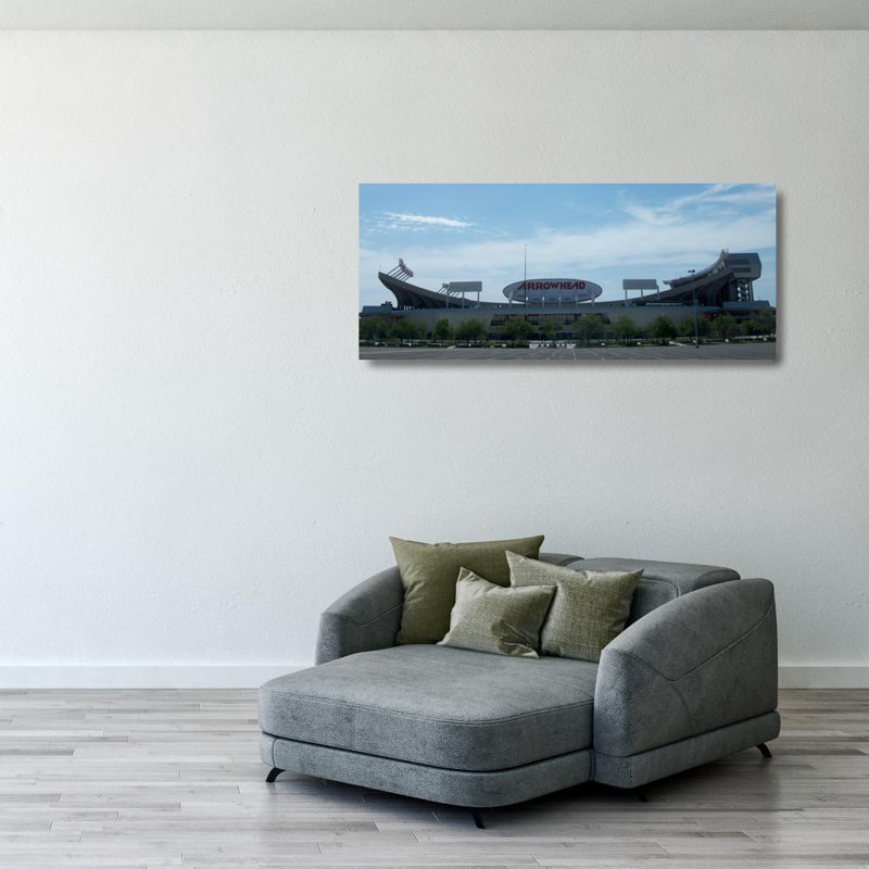 Arrowhead Stadium, 17" H x 40" W