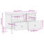 Aqdal TV Stand for TVs up to 32"