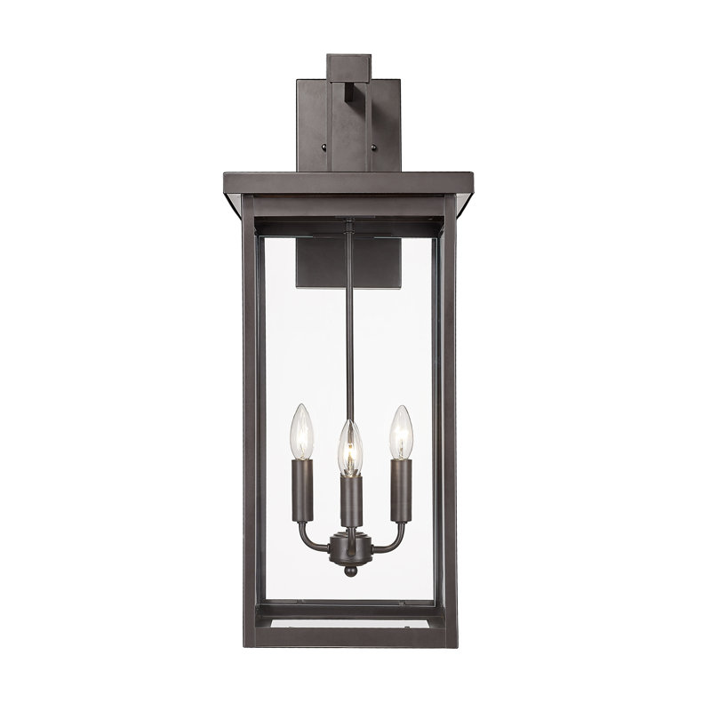 Applique murale d'extérieur Osakis Light, H 30 po x l 12 po, Bronze thermolaqué