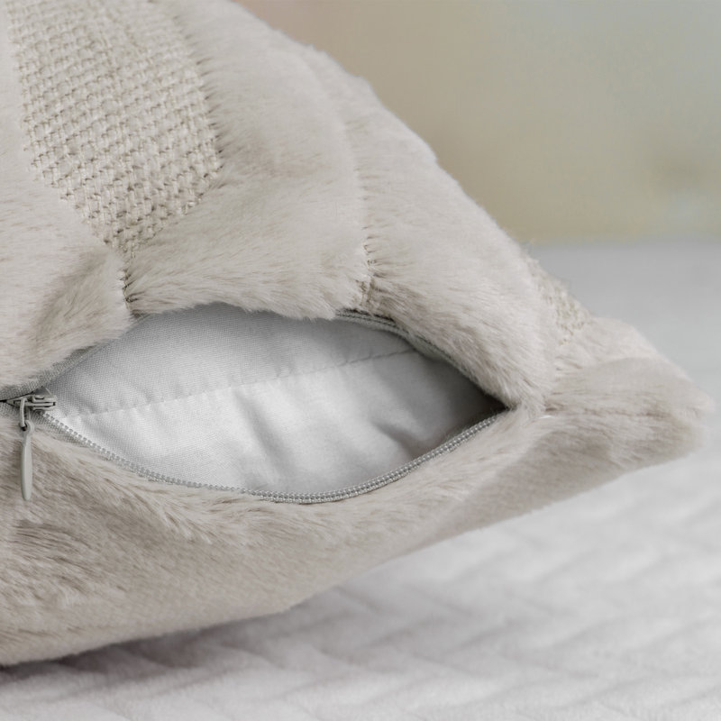 Housses de coussin Tatami, Taupe