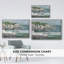 «White Sea Cliff», toile tendue avec châssis en I-94355734-94355729