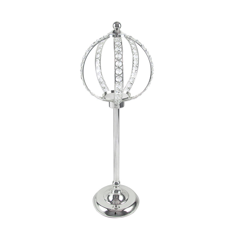 Boule à billes Saltram Princess Crystal, H 24 po x l 8 po x P 8 po, Argent