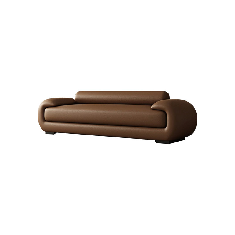 Classic Fashion Bed Stool Upholstered Bench, Brown, 25.59" H x 78.74" W x 19.68" D