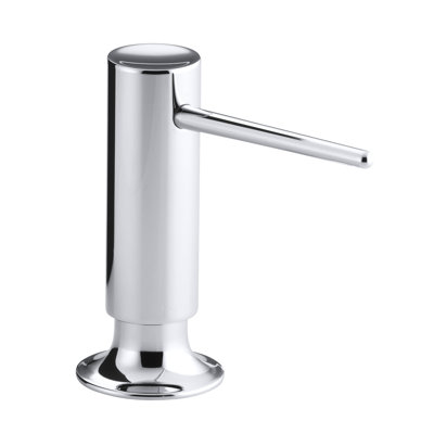 Distributeur de savon rechargeable de conception contemporaine, distributeur de lotion pour salle de bain ou cuisine