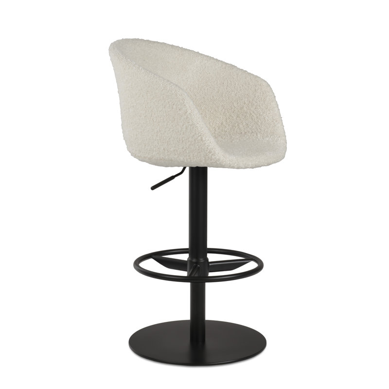 Tabouret de bar Tribeca, Blanc cassé
