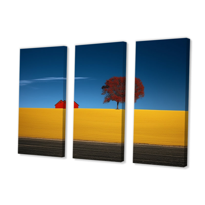 Ensemble de décorations murales Prairies Endless Horizons III - Prairies, H 28 po x l 36 po x P 1 po