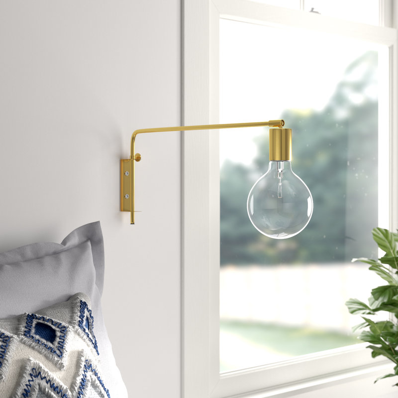 Caitrin-Clare Plug-in Swing Arm Sconce