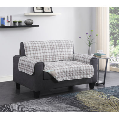 Polyester T-Cushion Armchair Slipcover
