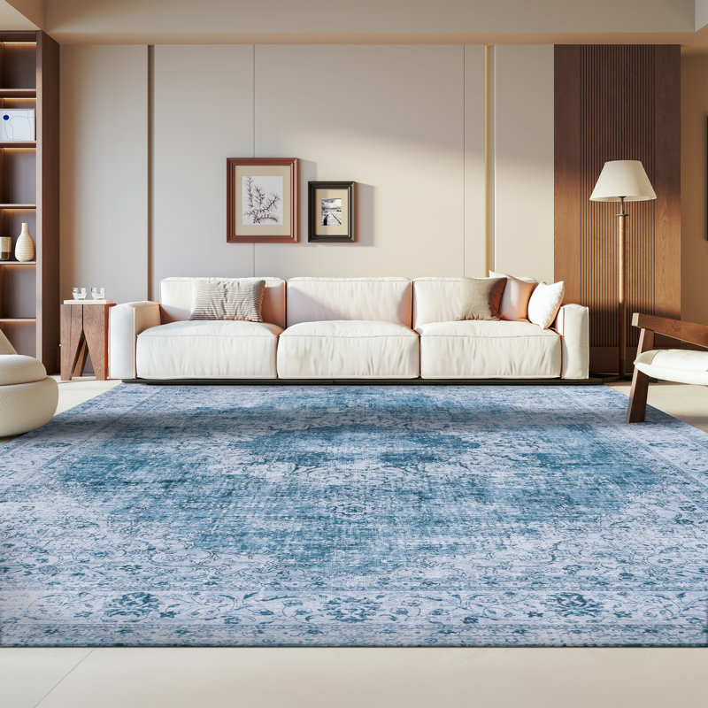 Ziebarth 190 M/W S/R Area Rug In Green / Gray, Runner 2'6" x 6'
