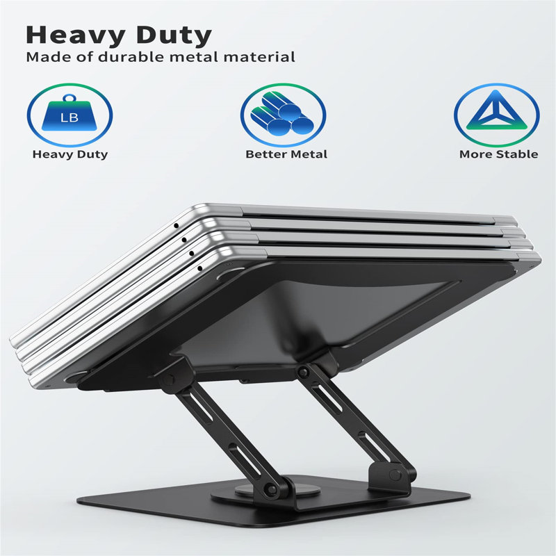 Metal Monitor Stand, Black