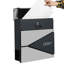 Madalena Steel Post Mounted Post Box