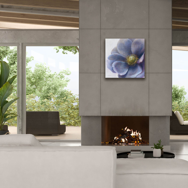 Art mural sur toile Winston Porter «Contemporary Anemone» par Danhui Nai, H 26 po x l 26 po