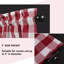Aryus Plaid Tailored Kitchen Curtain-2077757225-2077757224