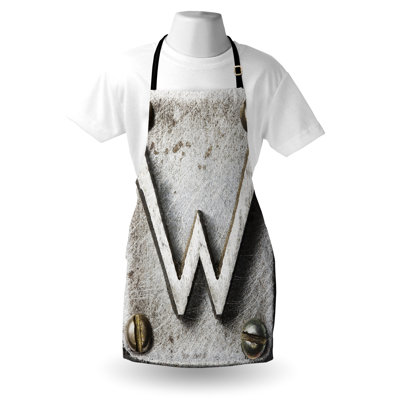 No Pattern Bib Apron