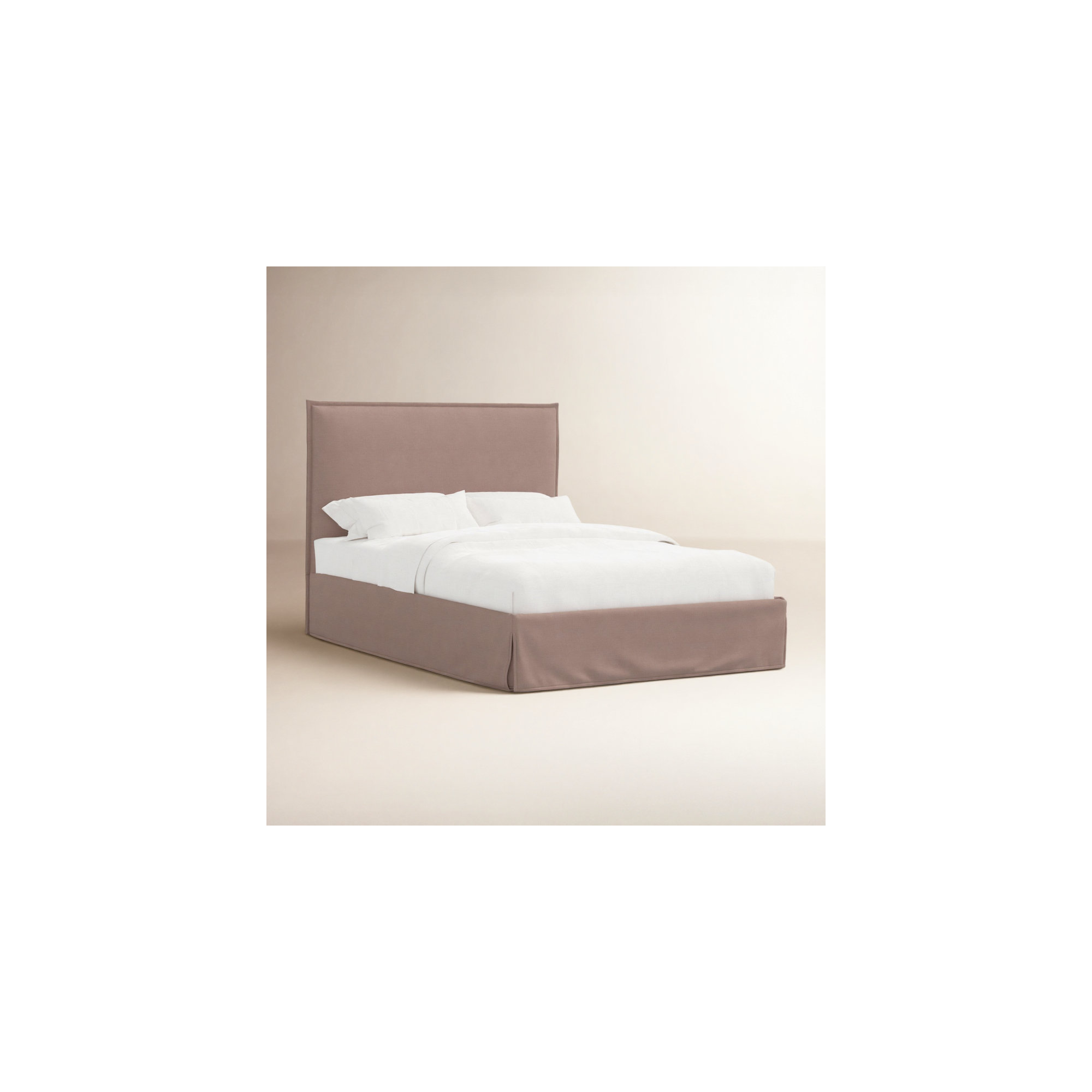 Stoffer Home x Cloth and Co. Maura Bed, Relaxed Burlap Linen, Queen