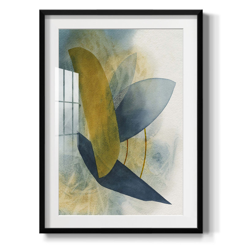 Formes solaires I - impression encadrée, H 25,5 po x l 17,5 po, Noir
