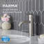 Robinet pour salle de bain à un trou Parma avec bonde Parma-86174564
