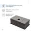 Évier de cuisine 33 po - cuve de cuisine à cuve simple encastrable 33 po x 19 po x 10 po en acier inoxydable de calibre 16 avec profondeur de 10 pouces