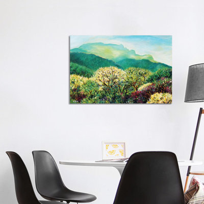 «Summer On Grandfather Mountain», estampe numérique sur toile tendue avec châssis