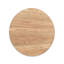 Charmain Oak Round Dining Table with Wood Base-131915787