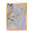 Impression dorée sur toile encadrée
