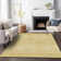 Premium Machine Washable Prisco Gold Rug