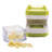 RSVP International - Piece Plastic Stainless Steel Garlic Press Set
