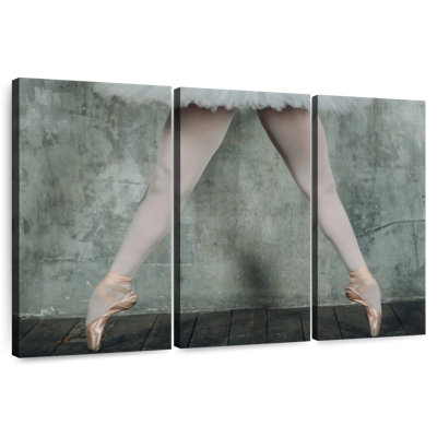 Toned Legs Of A Ballerina