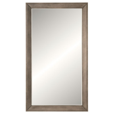 Austin Rectangle Solid Wood Beveled Mirror
