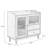 Walnut Solid Wood Sideboard-118760456