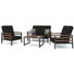 Barbuda 4 Person Seating Group With Sunbrella® Cushions