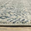Tapis bleu / beige à motif de plage Howard Beach-1712100823