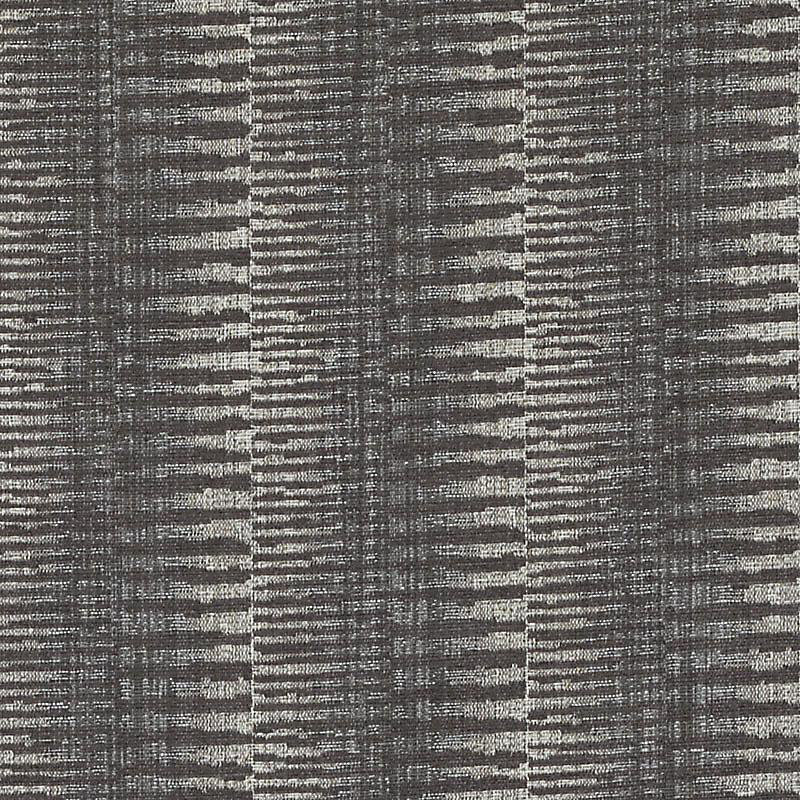 Laura Kirar II Zebra Striped Fabric, Espresso