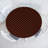 East Urban Home Fleur De Lis Fitted Round Tablecloth Diameter Burgundy Earth Yellow-1669483601