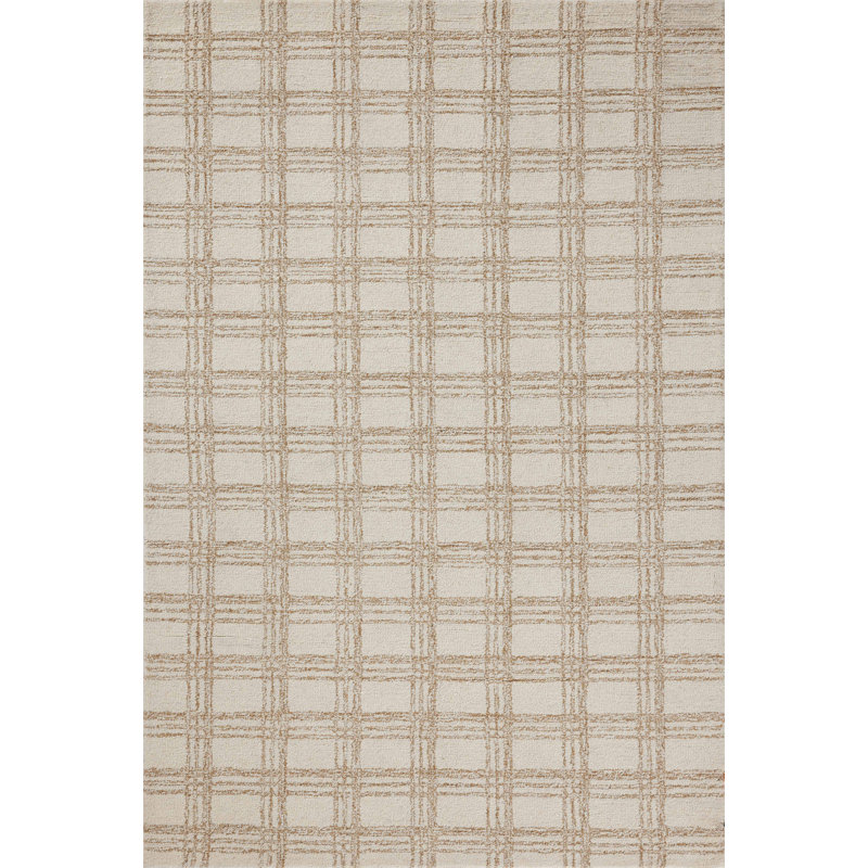 Chris Loves Julia x Loloi Polly Cream / Sand Area Rug, Rectangle 8'6" x 11'6"