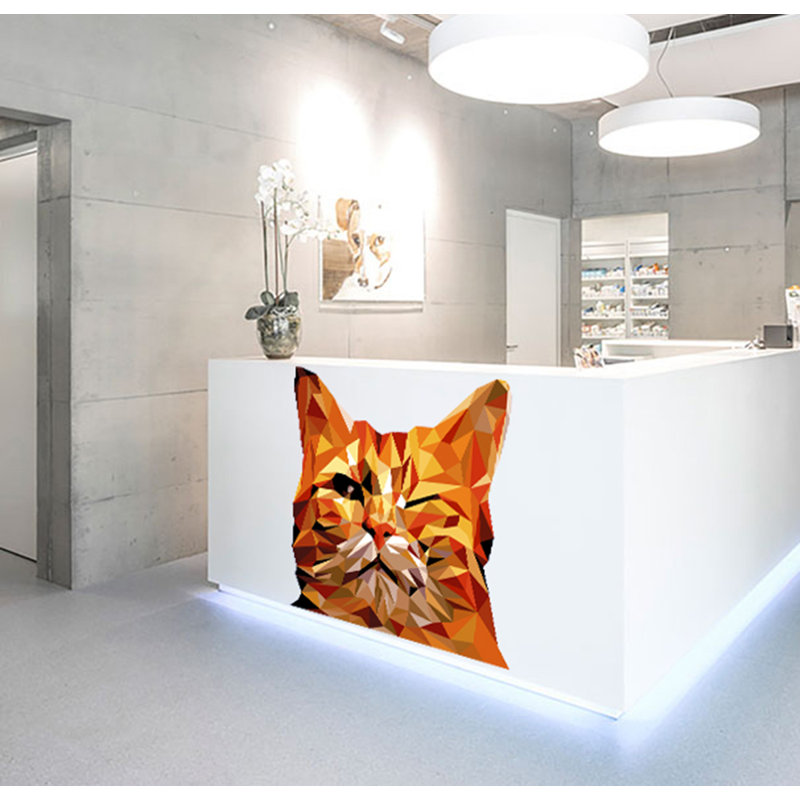 Animals Wall Decal, 33" H x 33" W