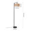 160cm Arched Floor Lamp