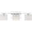 Dunreith 3-Light Dimmable Vanity Light with Wavy Glass Shades-1229410288