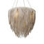 Extra Large Leather Fringe Flushmount Chandelier
