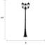 Lizette Transparent Lamp Post (Full)